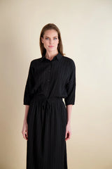 Crinkle Set Black