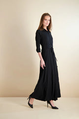 Laced Waist Maxi