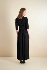 Laced Waist Maxi