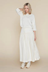 Maxi Volta Skirt Coconut