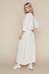 Maxi Volta Skirt Coconut