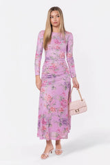 Juliana Dress Pink Green