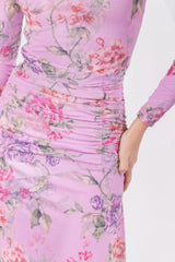 Juliana Dress Pink Green