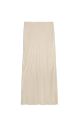 Point Brushed Straight Skirt