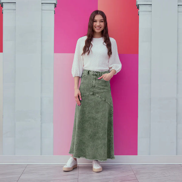 June Skirt Olive