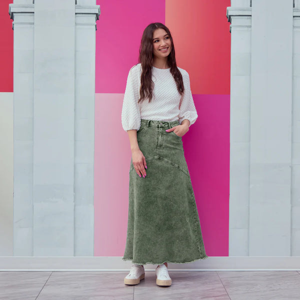 June Skirt Olive