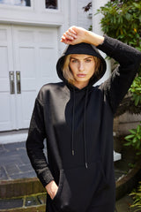 Molly Hoodie - Black, detail