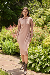 Natasha Dress - Tan
