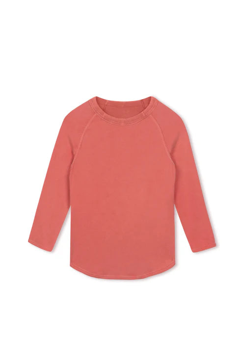 Point 3/4 Washed Raglan Tee