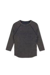 Point 3/4 Washed Raglan Tee