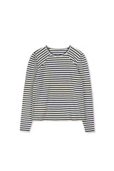 Point Puff Sleeve Crew Tee