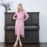 Stella Satin Stripe Dress