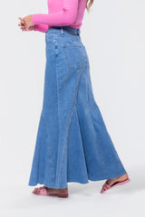 Arden Skirt Medium Blue