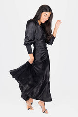 Audrey Dress Long Sleeve Black