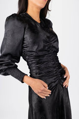 Audrey Dress Long Sleeve Black