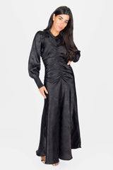 Audrey Dress Long Sleeve Black