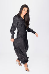 Audrey Dress Long Sleeve Black