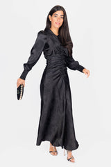 Audrey Dress Long Sleeve Black