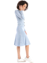 Flat Knee Skirt - Mineral Wash 4
