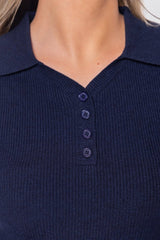 Bailey Top Navy