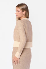 Corinna Top - Beige detail