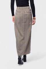Delia Skirt - Brown detail