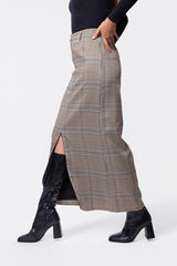 Delia Skirt - Brown detail