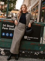Delia Skirt - Brown