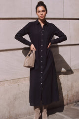 Freda Dress - Navy