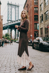 Kelson Dress - Brown
