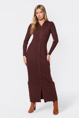 Kerry Dress - Dark Brown
