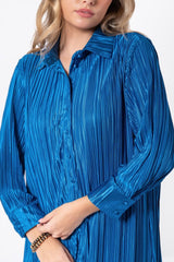 Maggie Dress Teal Blue
