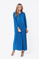 Maggie Dress Teal Blue