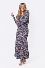 Mariella Dress Black Pattern