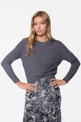 Mia Top - Grey
