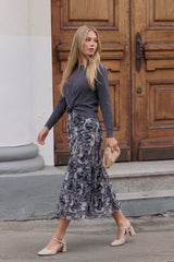 Mia Top - Grey