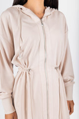 Mina Dress 50" Stone