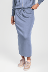 Mina Skirt 35" Light Blue