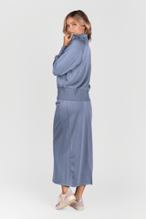 Mina Skirt 35" Light Blue