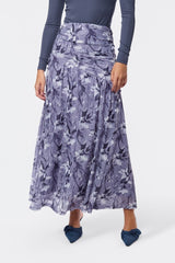 Miri Skirt Black Pattern