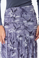Miri Skirt Black Pattern