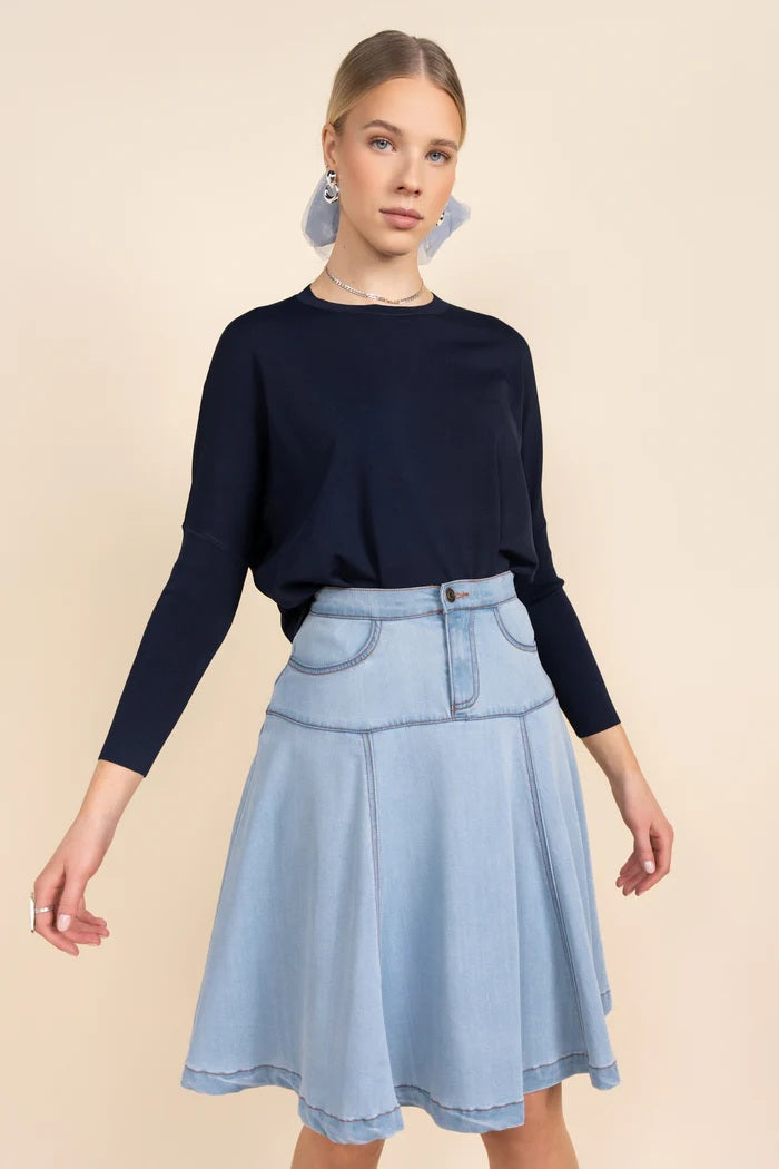 Montia Top Midnight Navy