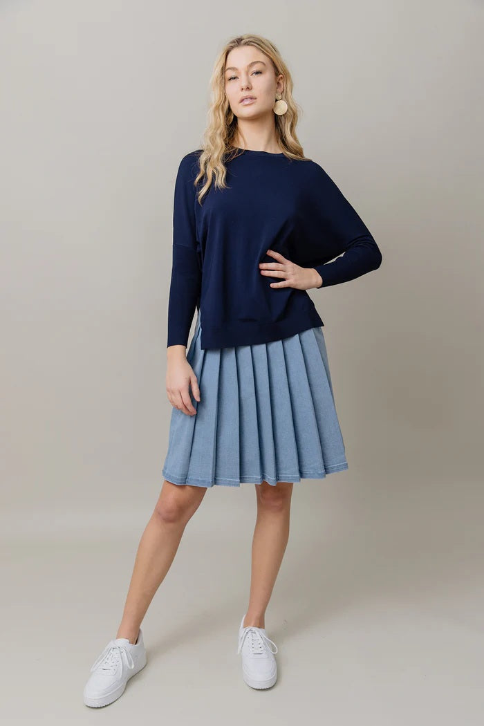 Montia Top Midnight Navy