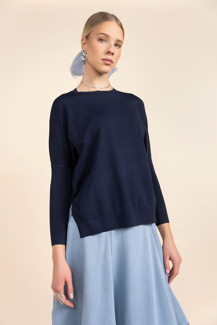 Montia Top Midnight Navy