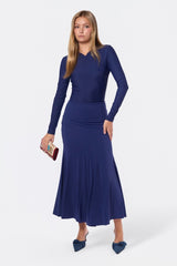Natalia Skirt Navy Solid