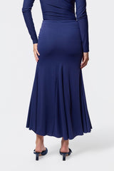 Natalia Skirt Navy Solid