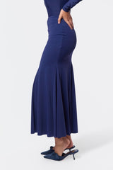Natalia Skirt Navy Solid