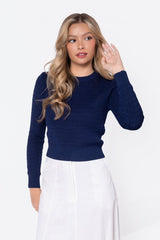 Paige Top Navy