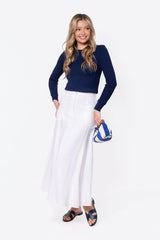 Paige Top Navy