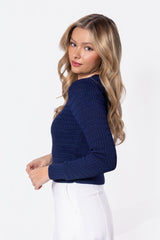 Paige Top Navy